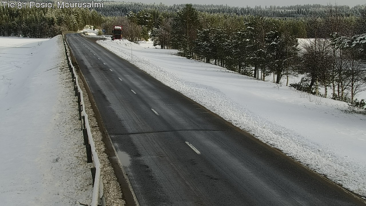 Kelikamerat Kuva Tie 81 Posio, Mourusalmi, Posio, Lappi