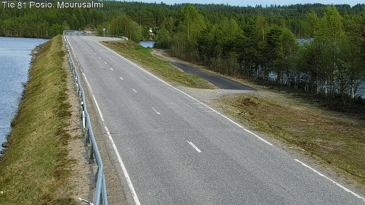 Weather Camera Image Road 81 Posio, Mourusalmi, Posio, Lappi