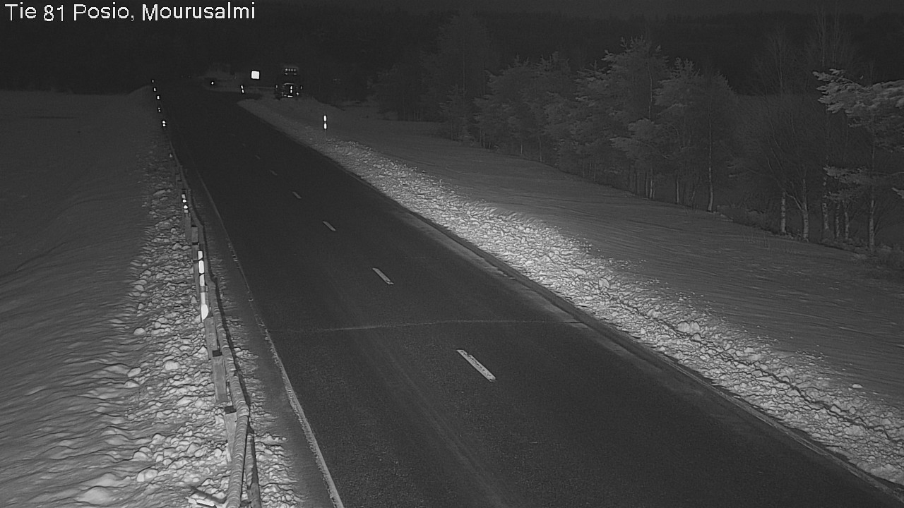 Kelikamerat Kuva Tie 81 Posio, Mourusalmi, Posio, Lappi