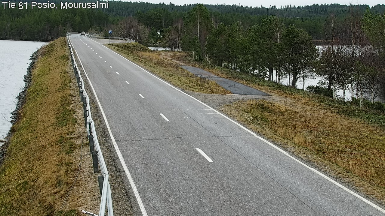 Kelikamerat Kuva Tie 81 Posio, Mourusalmi, Posio, Lappi