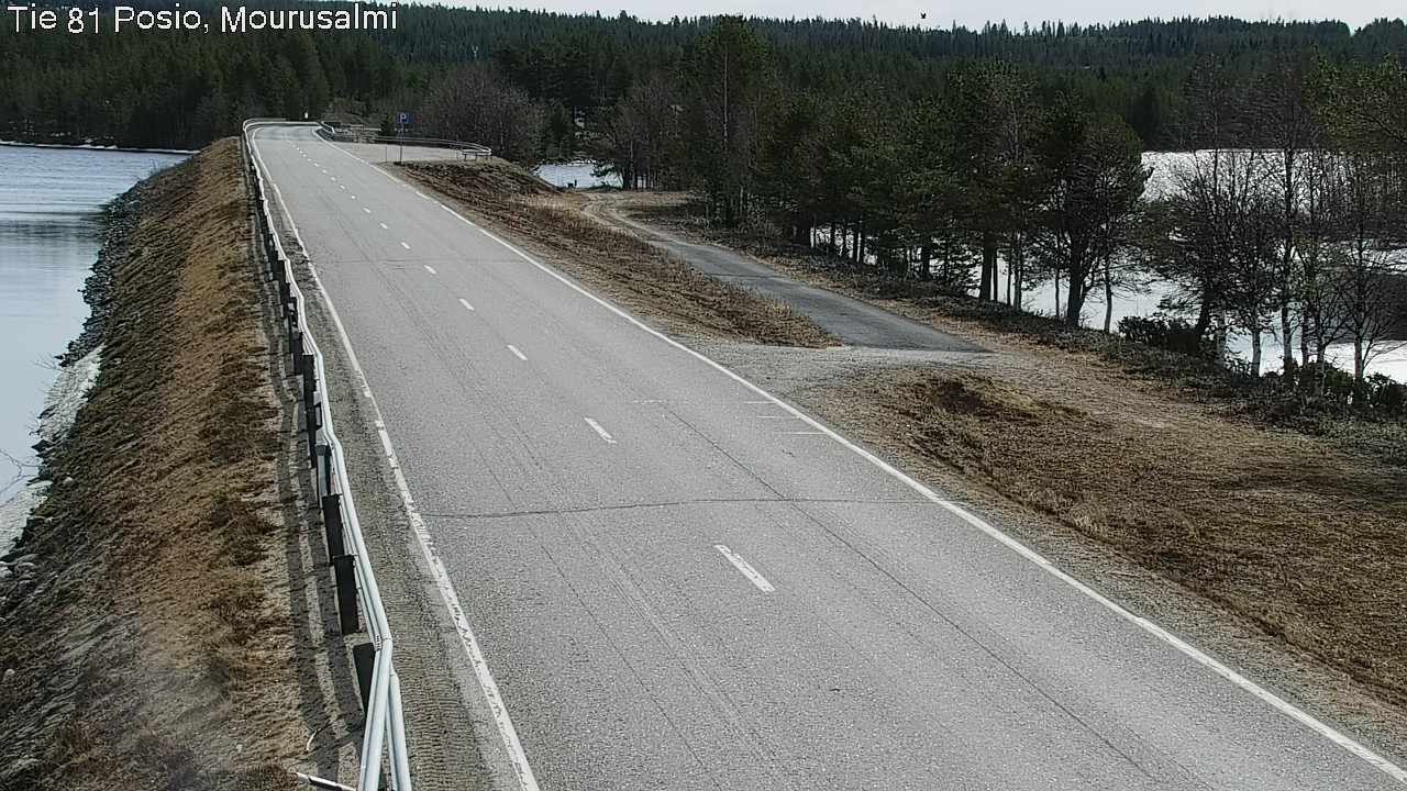 Kelikamerat Kuva Tie 81 Posio, Mourusalmi, Posio, Lappi