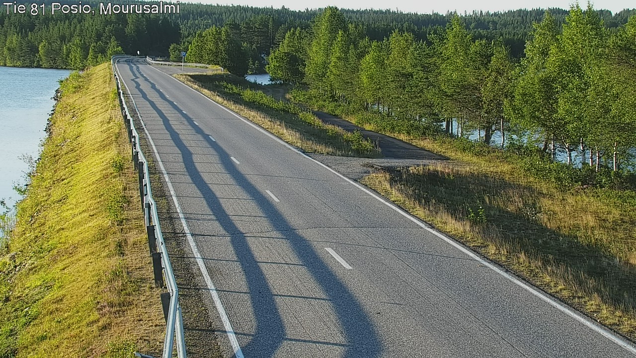 Kelikamerat Kuva Tie 81 Posio, Mourusalmi, Posio, Lappi