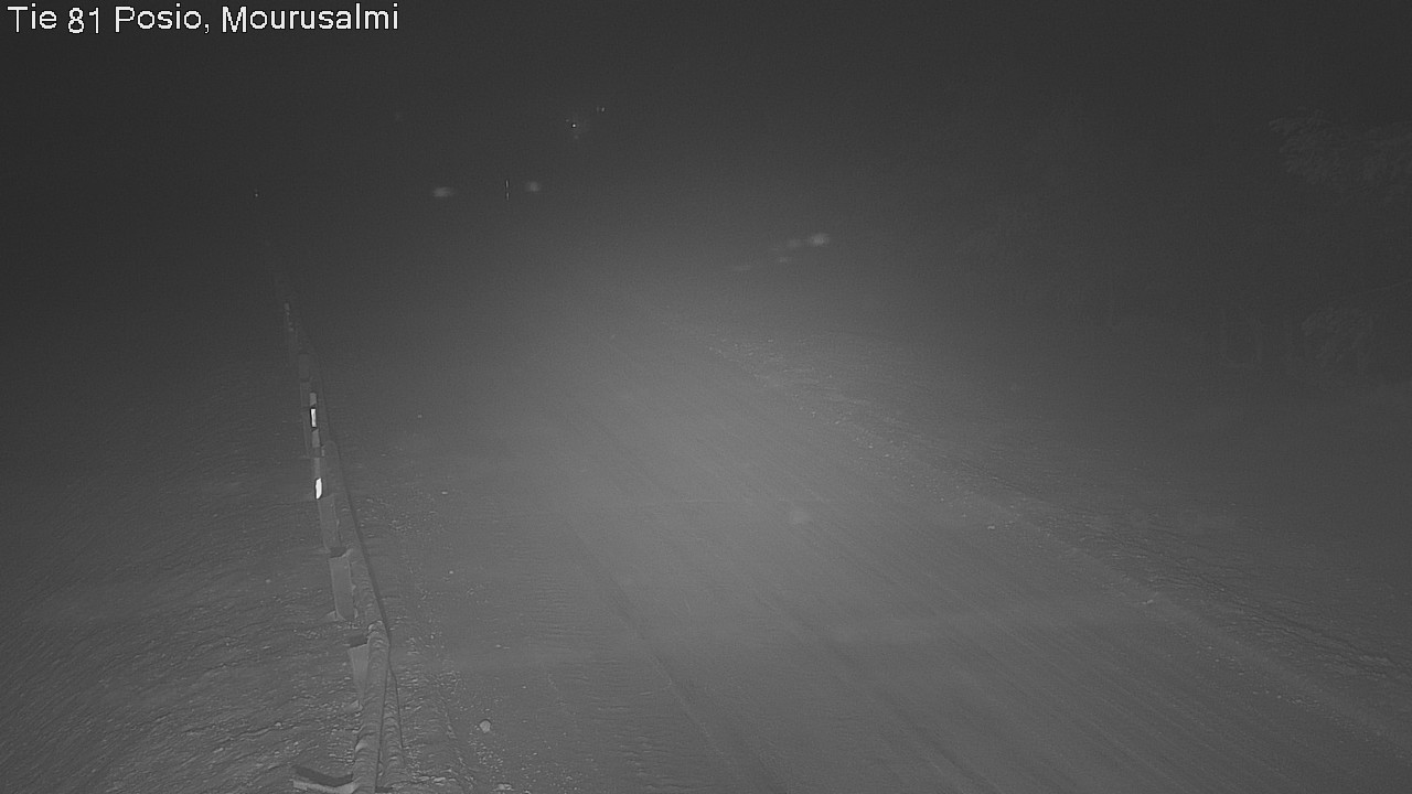 Weather Camera Image Väg 81 Posio, Mourusalmi, Posio, Lappi