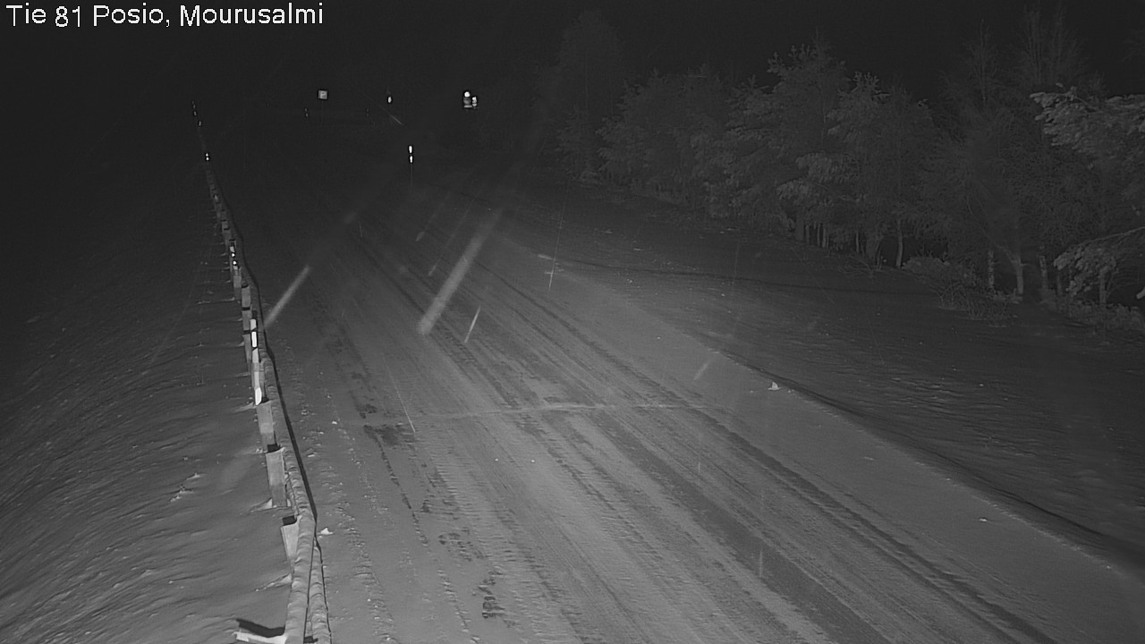 Kelikamerat Kuva Tie 81 Posio, Mourusalmi, Posio, Lappi