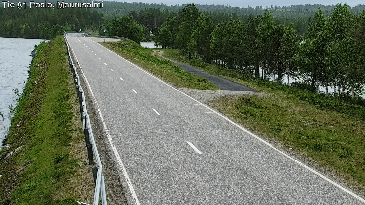 Weather Camera Image Road 81 Posio, Mourusalmi, Posio, Lappi