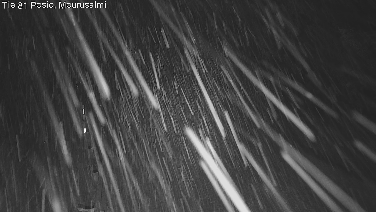 Weather Camera Image Väg 81 Posio, Mourusalmi, Posio, Lappi