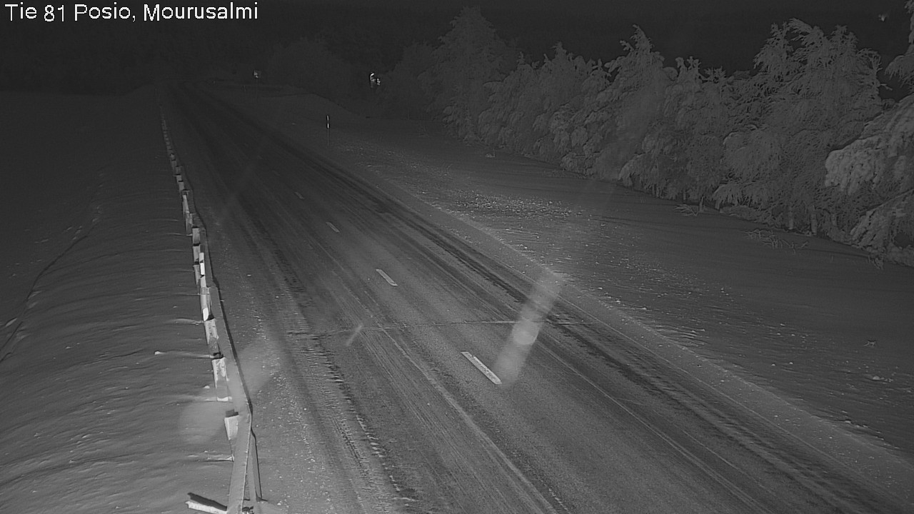 Kelikamerat Kuva Tie 81 Posio, Mourusalmi, Posio, Lappi