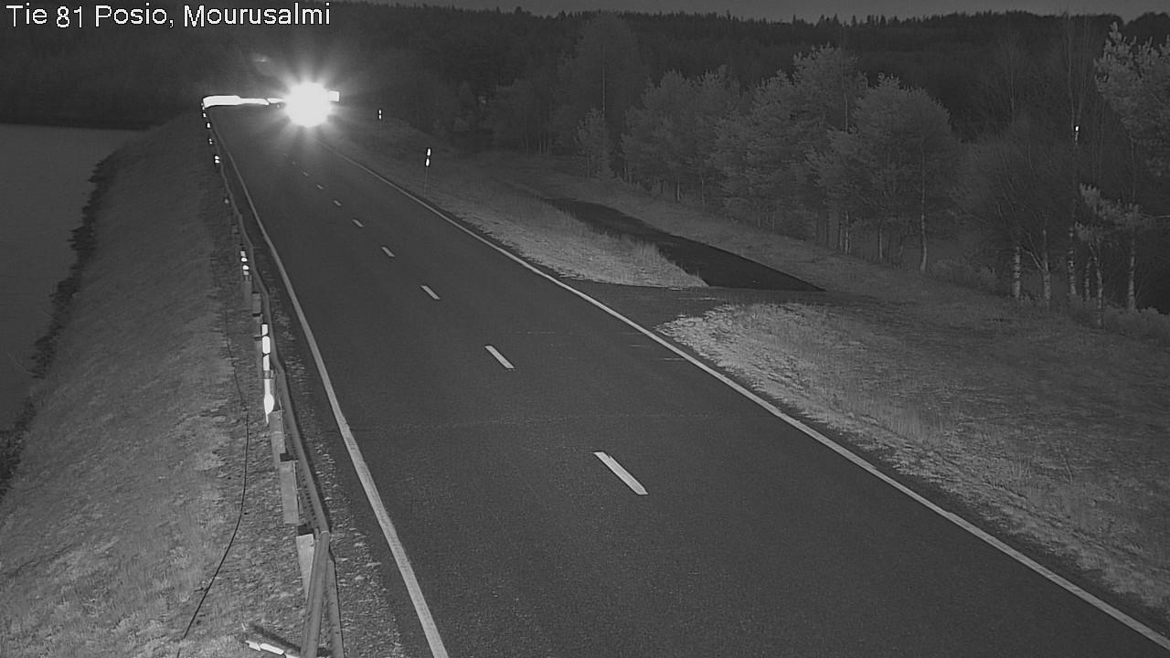 Kelikamerat Kuva Tie 81 Posio, Mourusalmi, Posio, Lappi