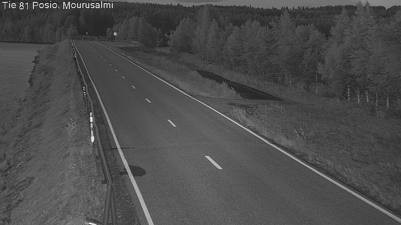 Kelikamerat Kuva Tie 81 Posio, Mourusalmi, Posio, Lappi