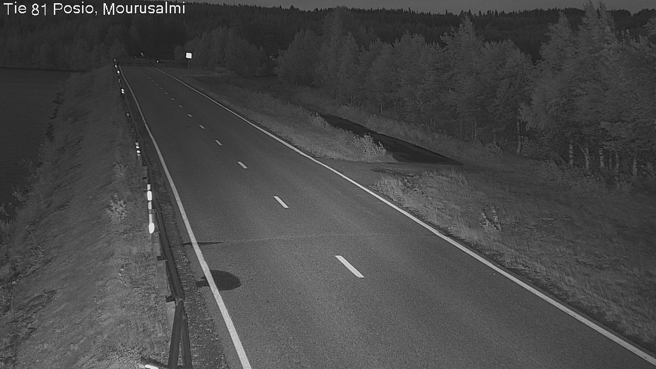 Kelikamerat Kuva Tie 81 Posio, Mourusalmi, Posio, Lappi
