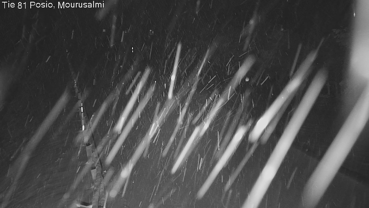 Kelikamerat Kuva Tie 81 Posio, Mourusalmi, Posio, Lappi