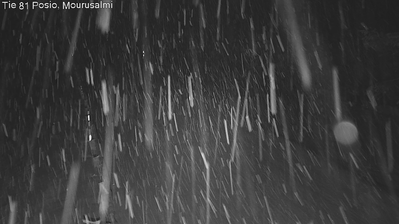 Weather Camera Image Väg 81 Posio, Mourusalmi, Posio, Lappi