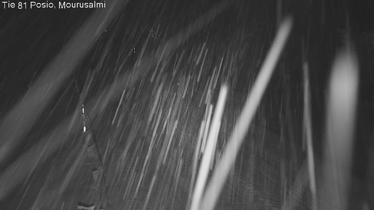 Weather Camera Image Väg 81 Posio, Mourusalmi, Posio, Lappi