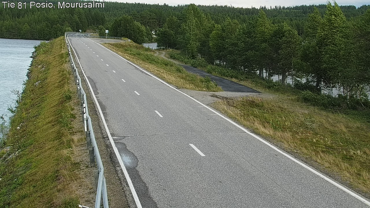 Kelikamerat Kuva Tie 81 Posio, Mourusalmi, Posio, Lappi