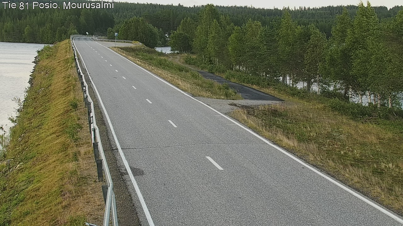 Kelikamerat Kuva Tie 81 Posio, Mourusalmi, Posio, Lappi