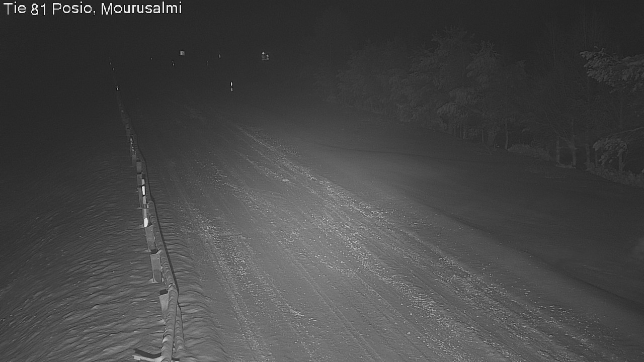 Weather Camera Image Väg 81 Posio, Mourusalmi, Posio, Lappi