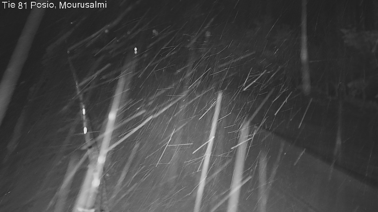 Kelikamerat Kuva Tie 81 Posio, Mourusalmi, Posio, Lappi