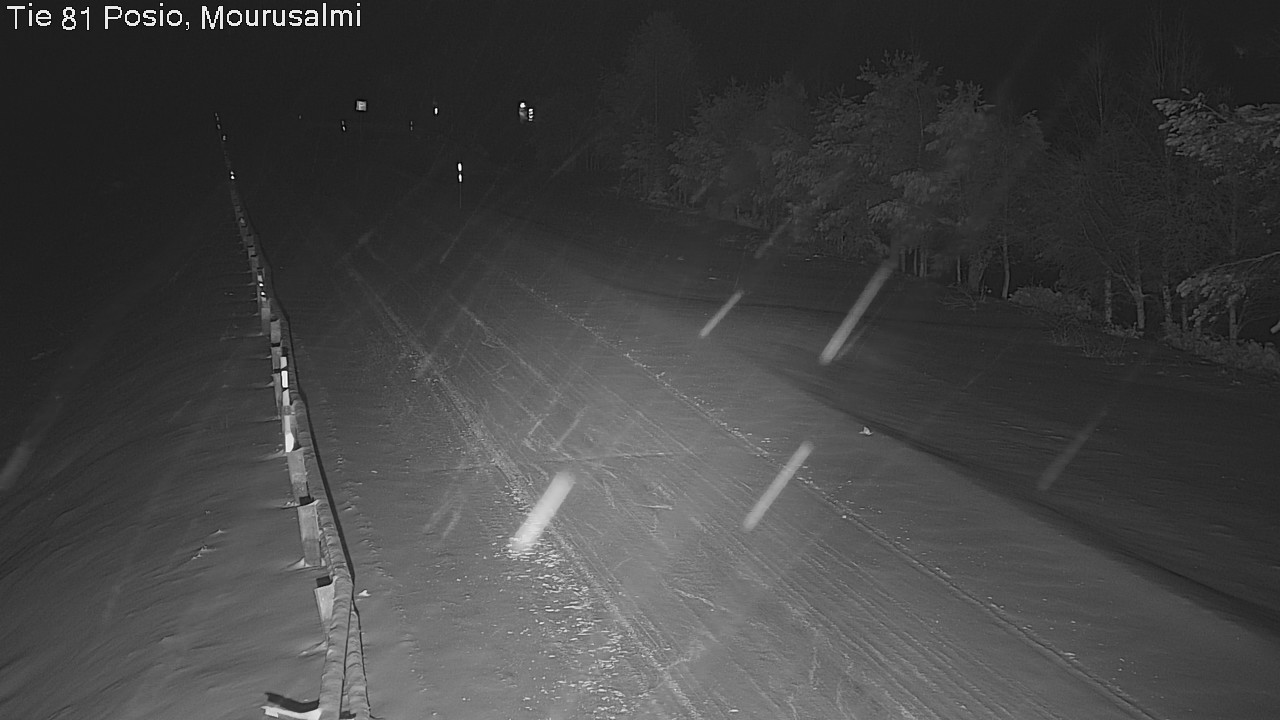 Kelikamerat Kuva Tie 81 Posio, Mourusalmi, Posio, Lappi