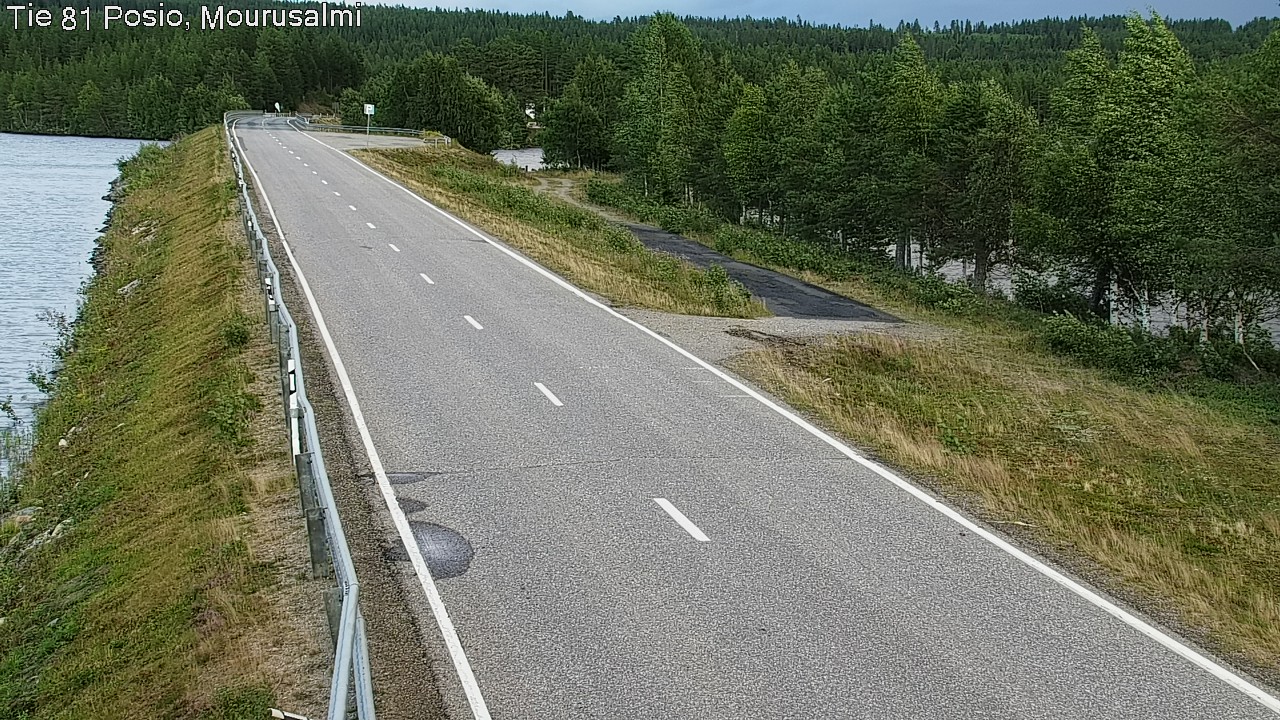 Kelikamerat Kuva Tie 81 Posio, Mourusalmi, Posio, Lappi