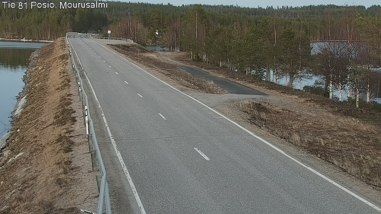 Kelikamerat Kuva Tie 81 Posio, Mourusalmi, Posio, Lappi