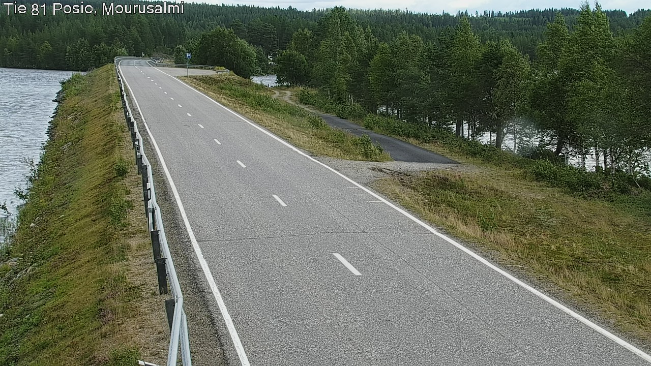 Kelikamerat Kuva Tie 81 Posio, Mourusalmi, Posio, Lappi