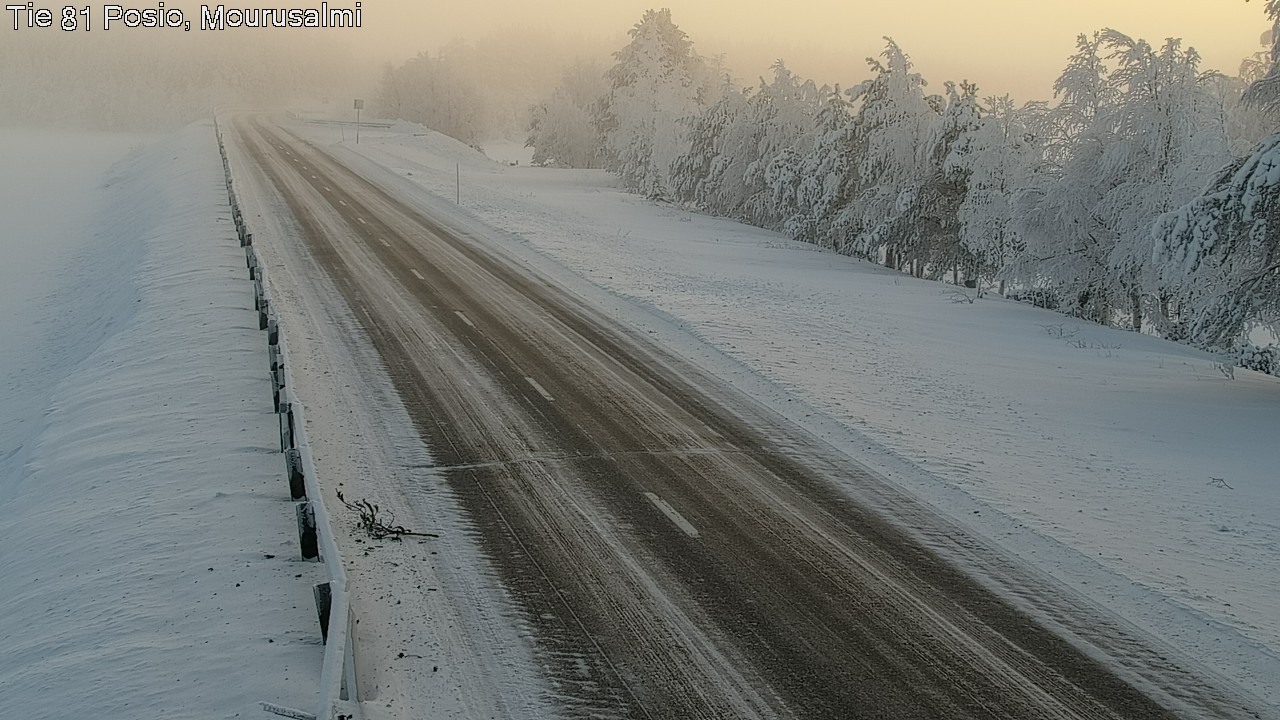 Weather Camera Image Road 81 Posio, Mourusalmi, Posio, Lappi