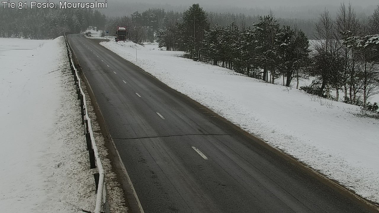 Kelikamerat Kuva Tie 81 Posio, Mourusalmi, Posio, Lappi
