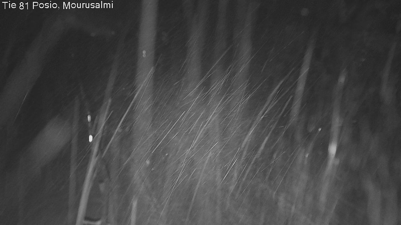 Weather Camera Image Väg 81 Posio, Mourusalmi, Posio, Lappi