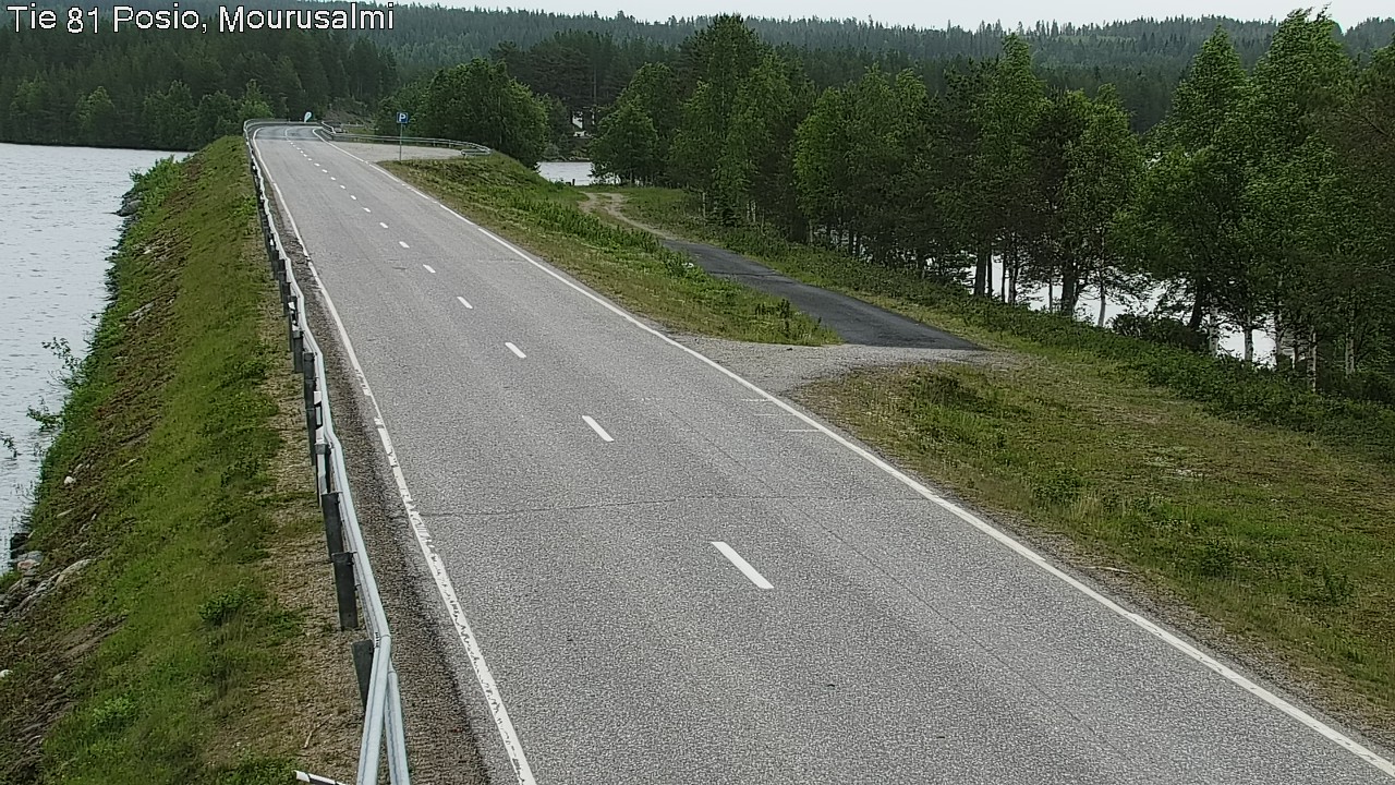 Kelikamerat Kuva Tie 81 Posio, Mourusalmi, Posio, Lappi
