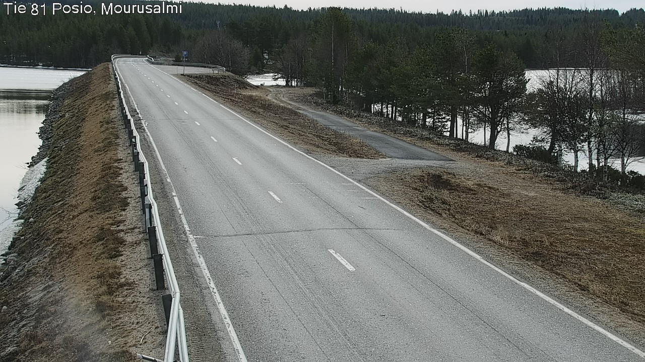 Kelikamerat Kuva Tie 81 Posio, Mourusalmi, Posio, Lappi