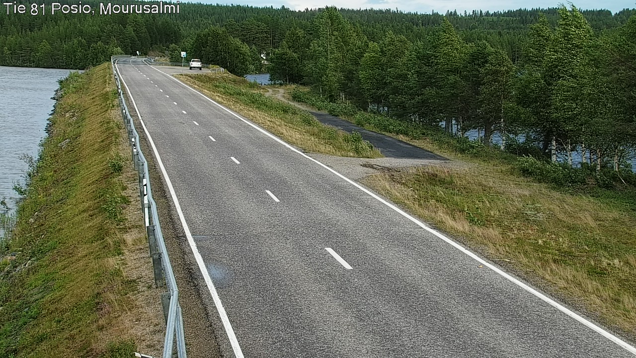 Kelikamerat Kuva Tie 81 Posio, Mourusalmi, Posio, Lappi