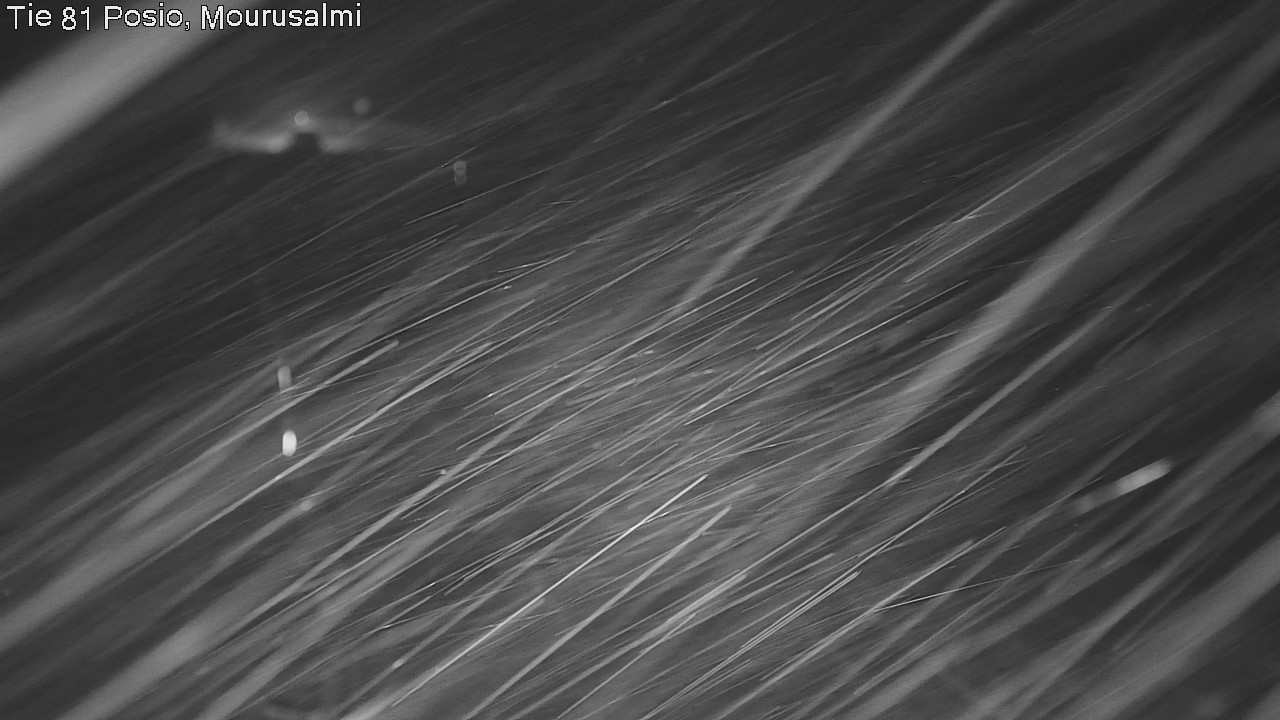 Weather Camera Image Väg 81 Posio, Mourusalmi, Posio, Lappi