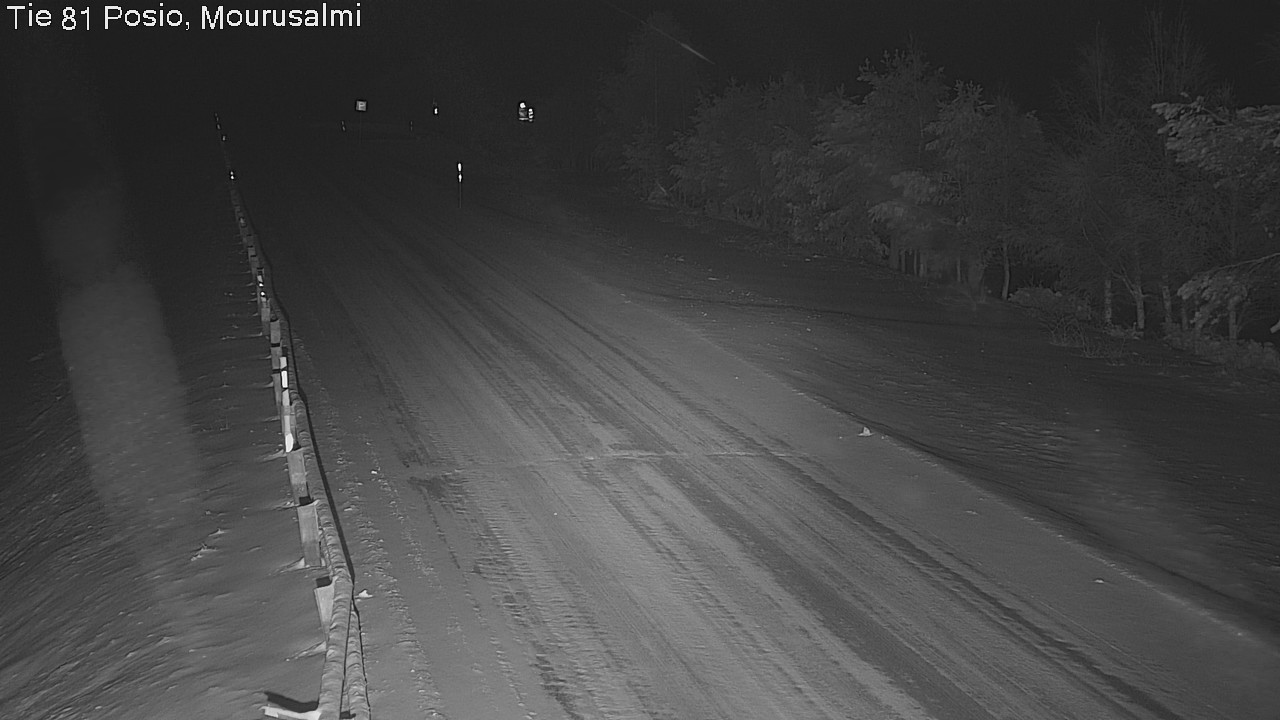 Kelikamerat Kuva Tie 81 Posio, Mourusalmi, Posio, Lappi