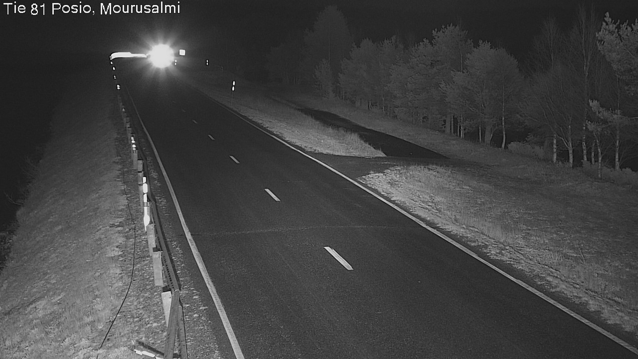 Kelikamerat Kuva Tie 81 Posio, Mourusalmi, Posio, Lappi