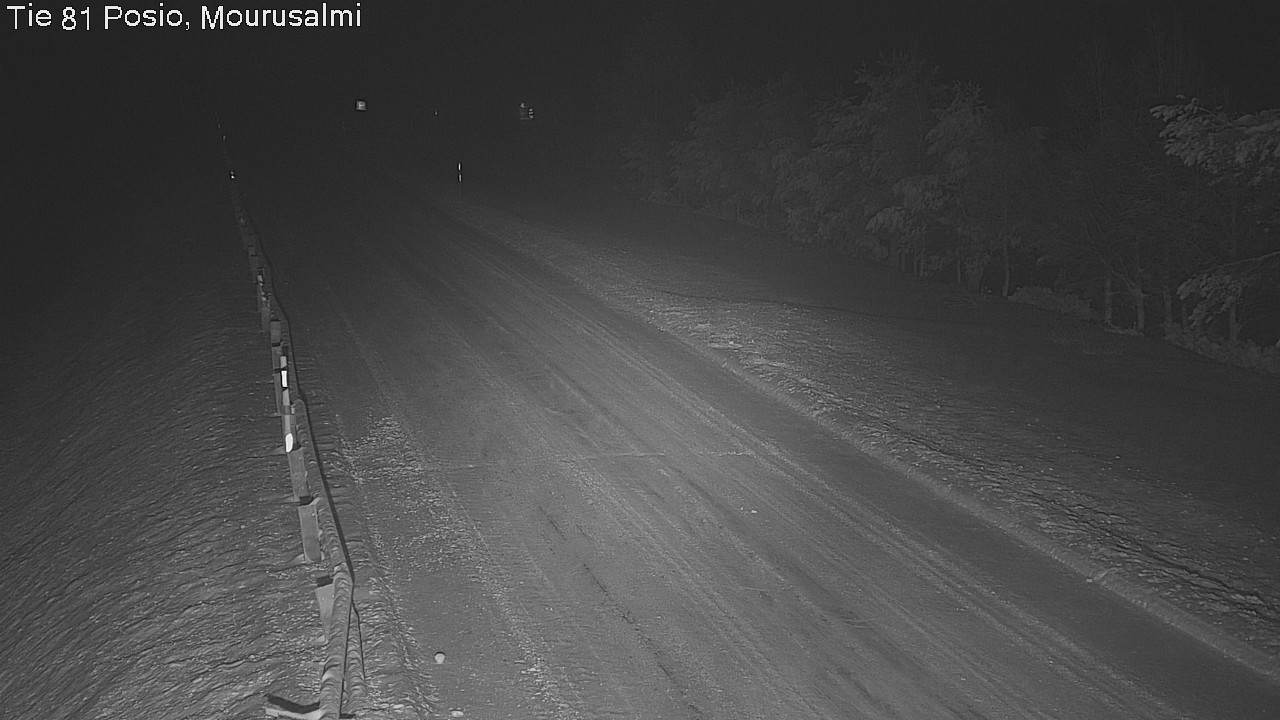 Weather Camera Image Väg 81 Posio, Mourusalmi, Posio, Lappi