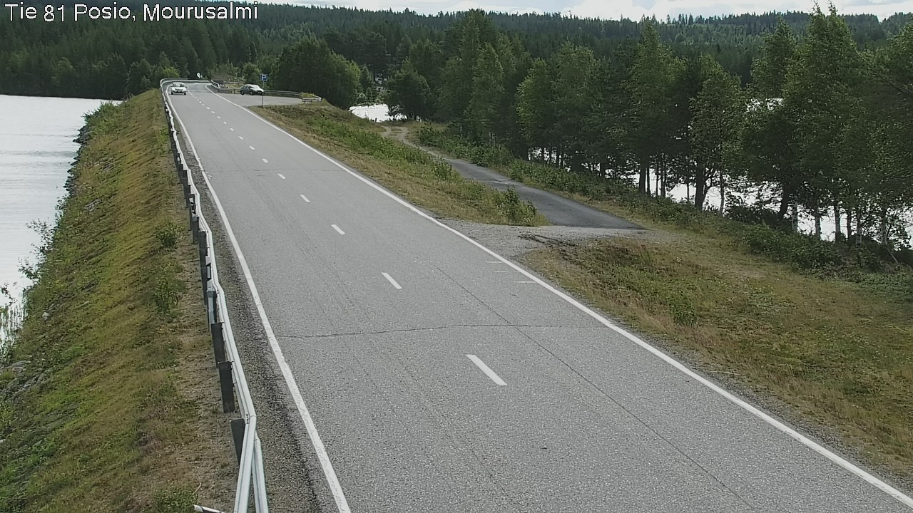 Weather Camera Image Väg 81 Posio, Mourusalmi, Posio, Lappi