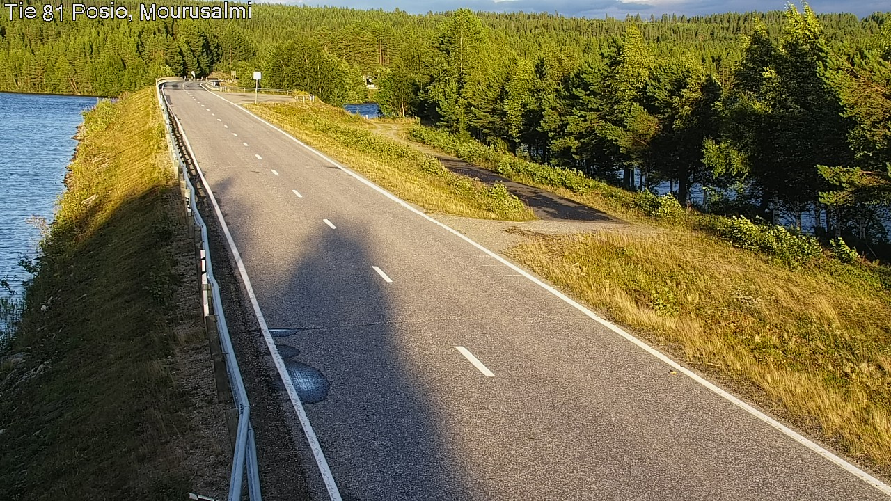 Kelikamerat Kuva Tie 81 Posio, Mourusalmi, Posio, Lappi
