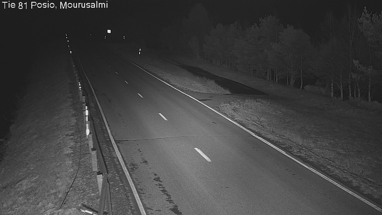 Kelikamerat Kuva Tie 81 Posio, Mourusalmi, Posio, Lappi