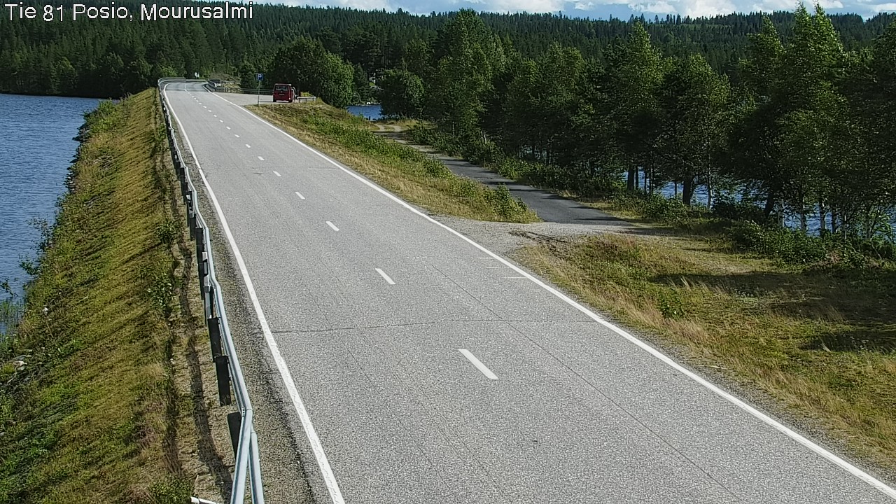 Weather Camera Image Väg 81 Posio, Mourusalmi, Posio, Lappi