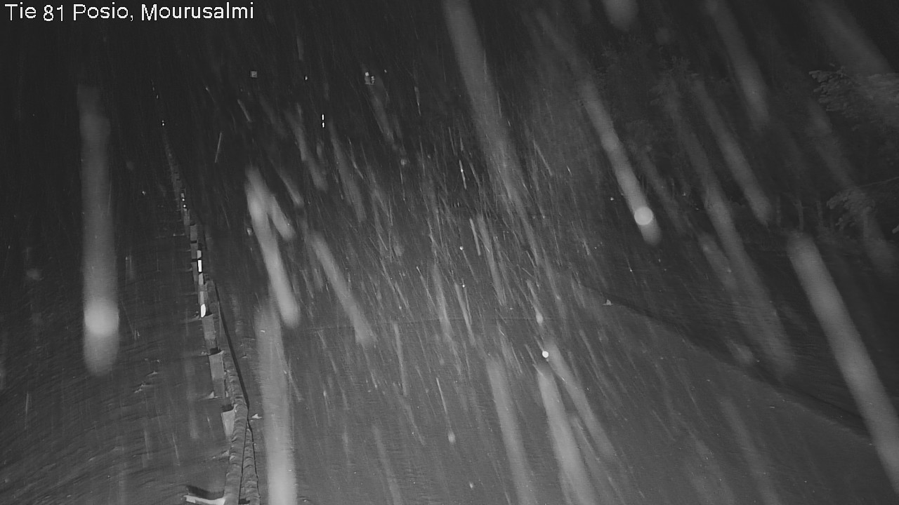 Kelikamerat Kuva Tie 81 Posio, Mourusalmi, Posio, Lappi