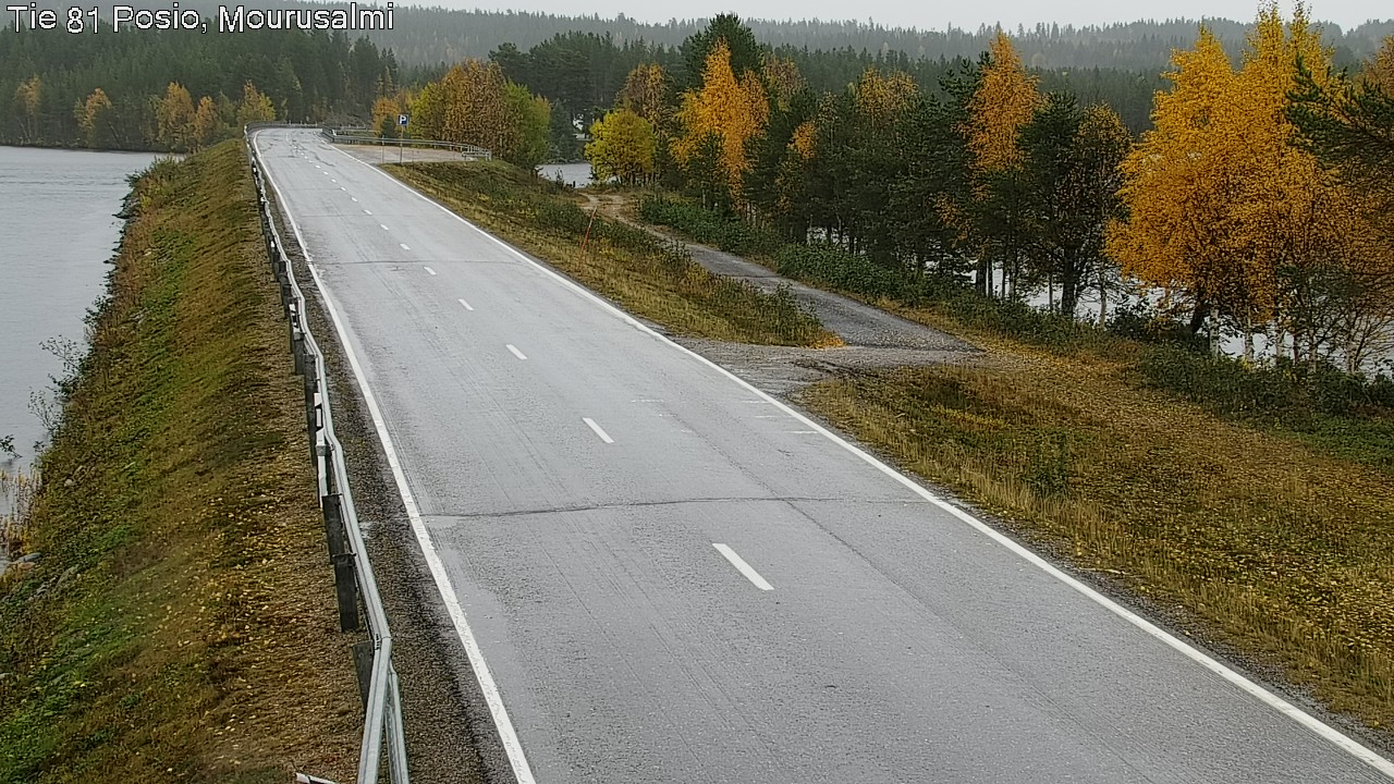 Weather Camera Image Road 81 Posio, Mourusalmi, Posio, Lappi