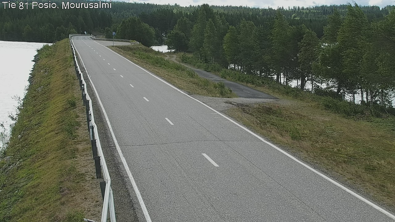 Kelikamerat Kuva Tie 81 Posio, Mourusalmi, Posio, Lappi