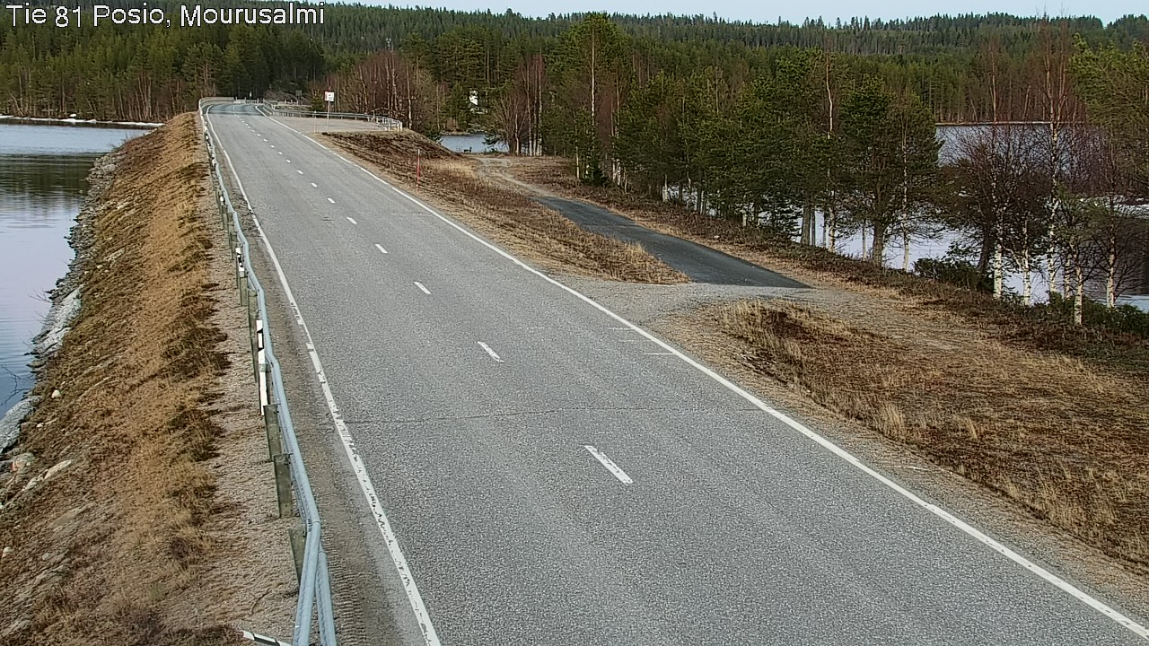 Kelikamerat Kuva Tie 81 Posio, Mourusalmi, Posio, Lappi