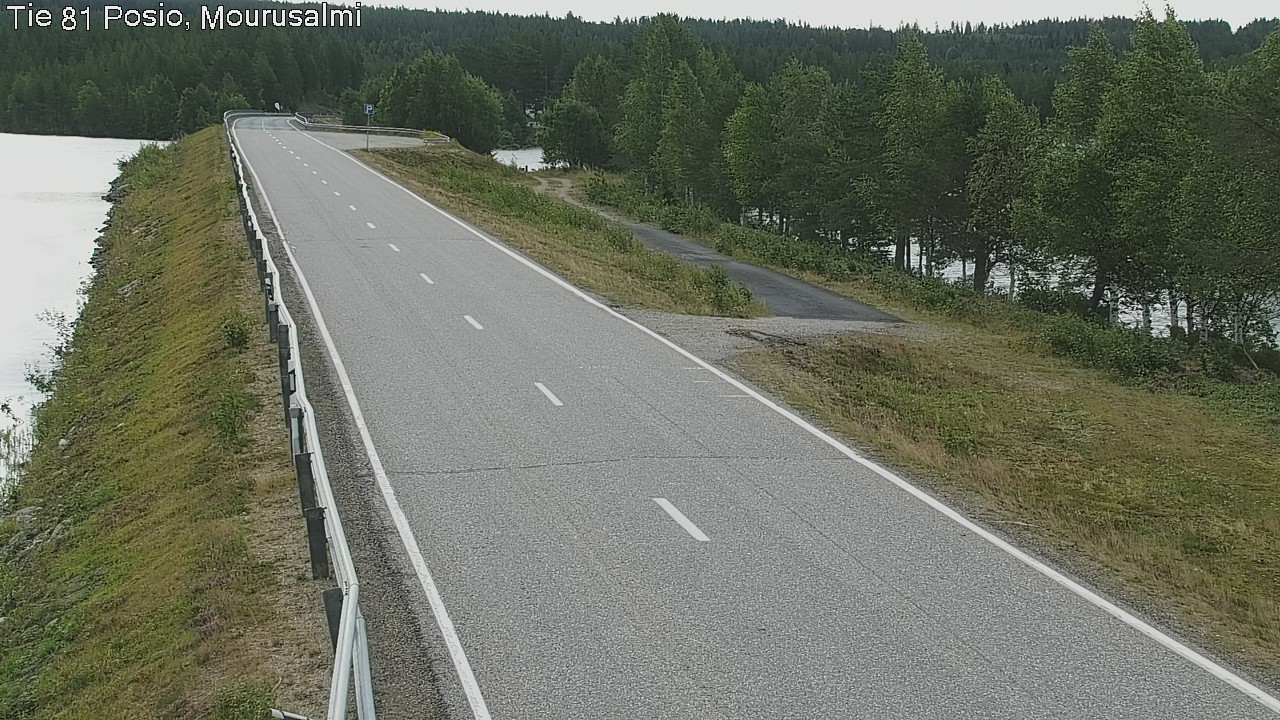 Weather Camera Image Väg 81 Posio, Mourusalmi, Posio, Lappi