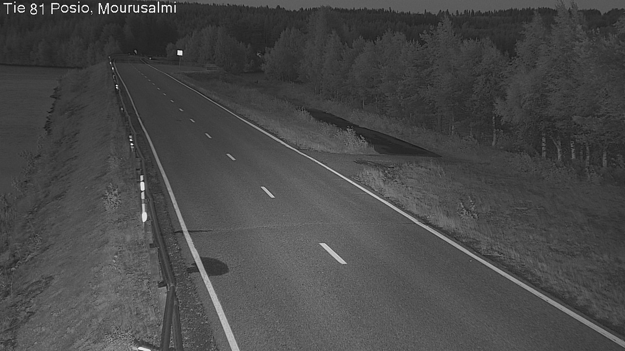Kelikamerat Kuva Tie 81 Posio, Mourusalmi, Posio, Lappi