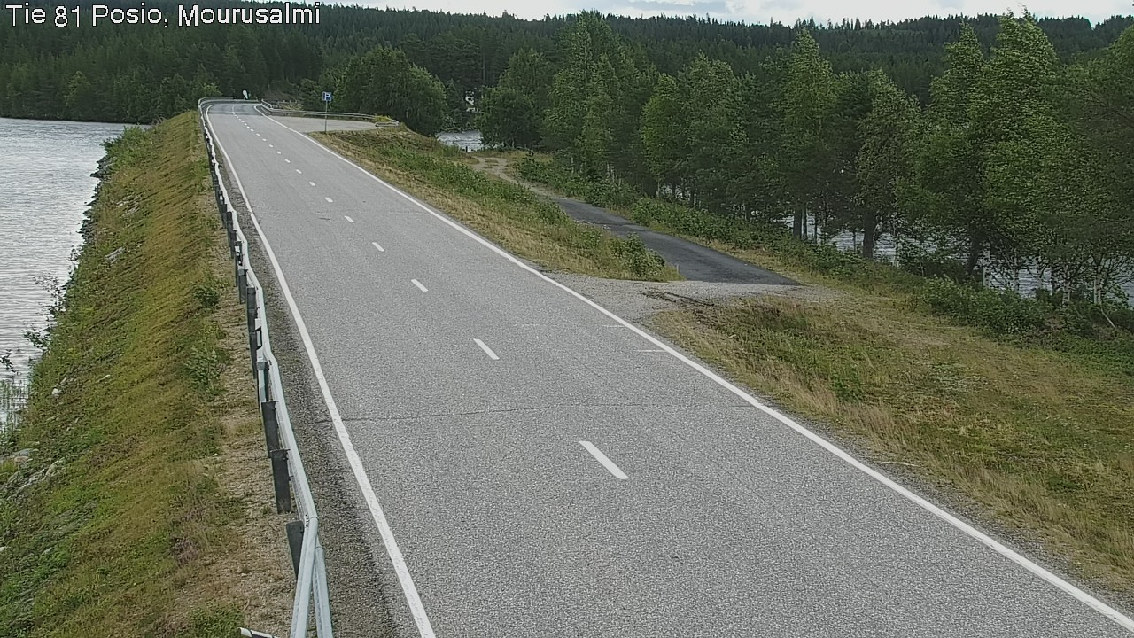 Kelikamerat Kuva Tie 81 Posio, Mourusalmi, Posio, Lappi