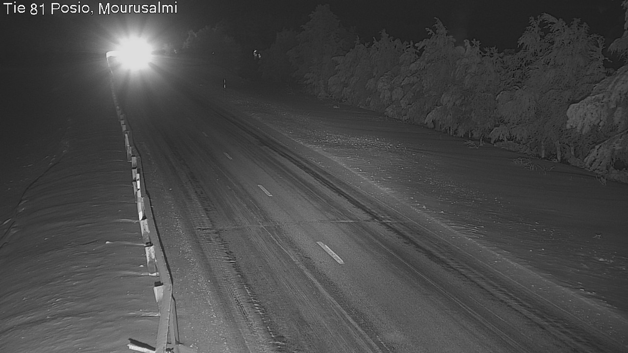Kelikamerat Kuva Tie 81 Posio, Mourusalmi, Posio, Lappi