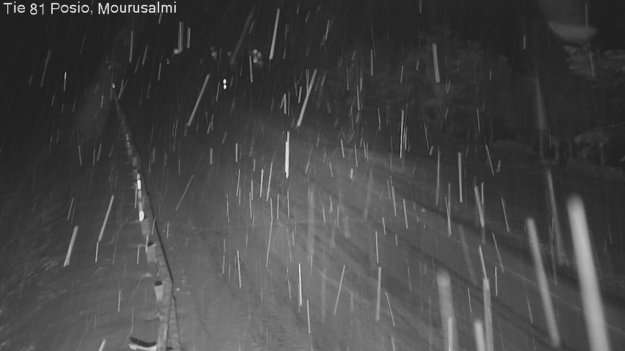 Weather Camera Image Väg 81 Posio, Mourusalmi, Posio, Lappi