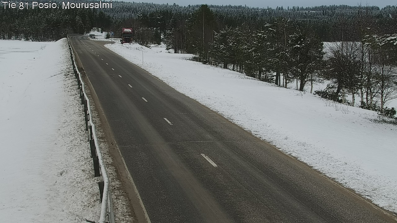 Kelikamerat Kuva Tie 81 Posio, Mourusalmi, Posio, Lappi