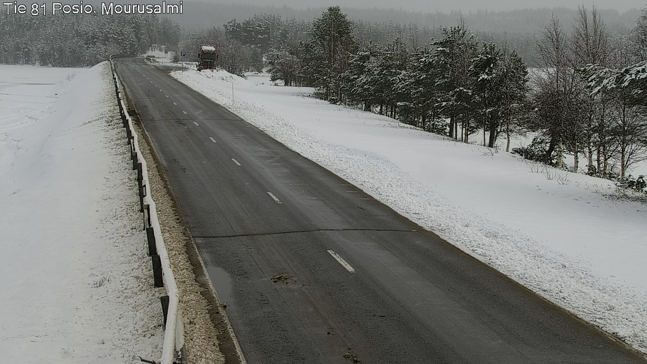 Kelikamerat Kuva Tie 81 Posio, Mourusalmi, Posio, Lappi